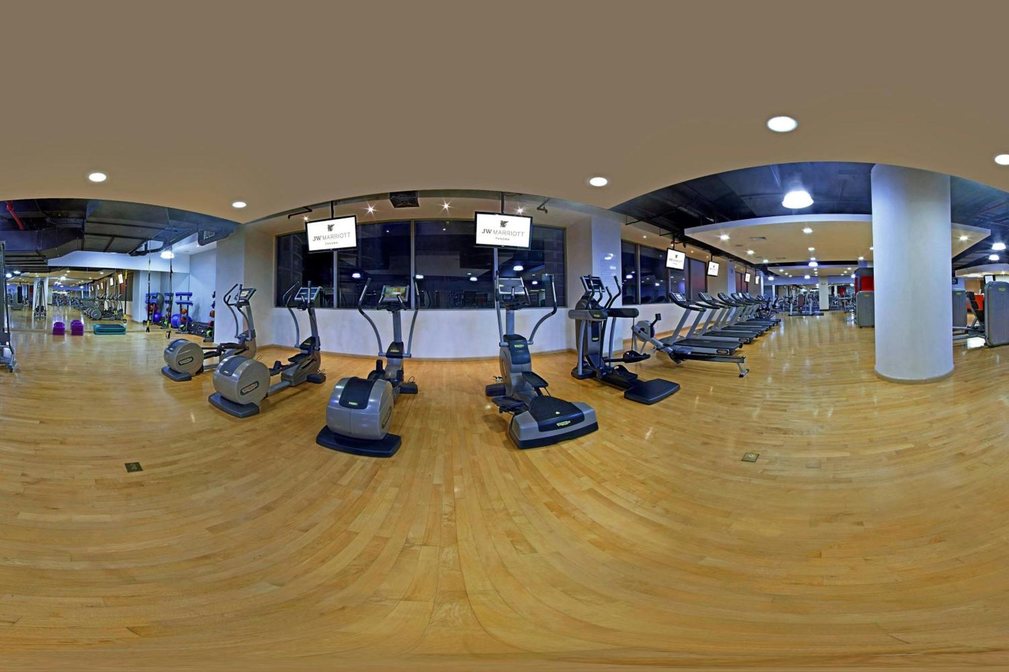 Jw Marriott Panama Hotel Ngoại thất bức ảnh 360° spherical panorama of a gym